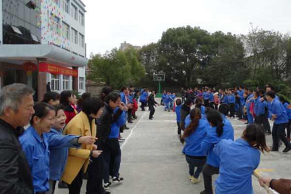 湖北昌利超硬材料有限公司拔河比賽